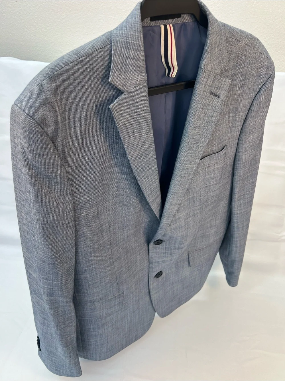 Ben Sherman Light Blue Gray Sport Coat 42R